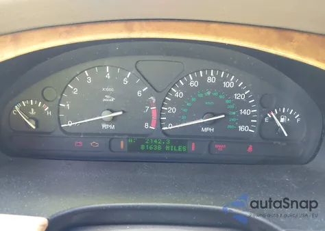 2000 Jaguar S-Type 3.0L V6 из США, поврежденный, VIN SAJDA01C3YFL58503